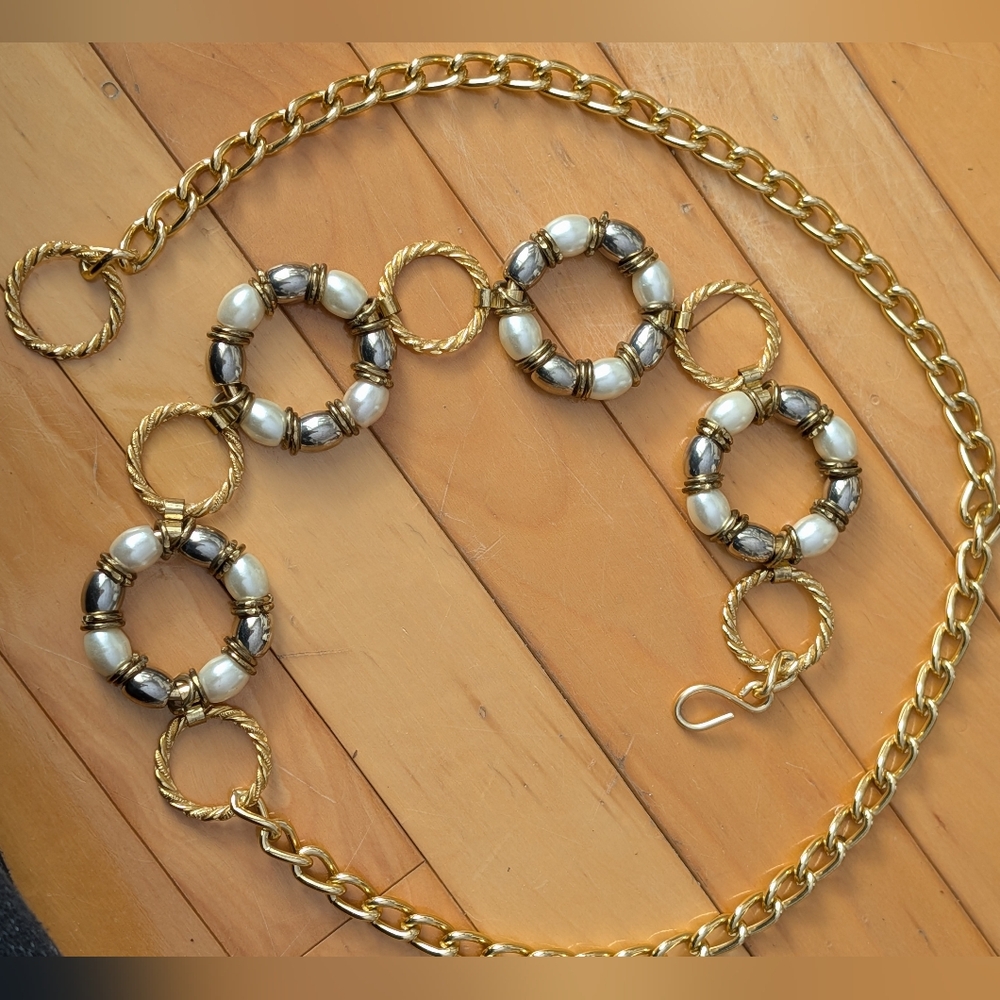 Vtg Chain Belt